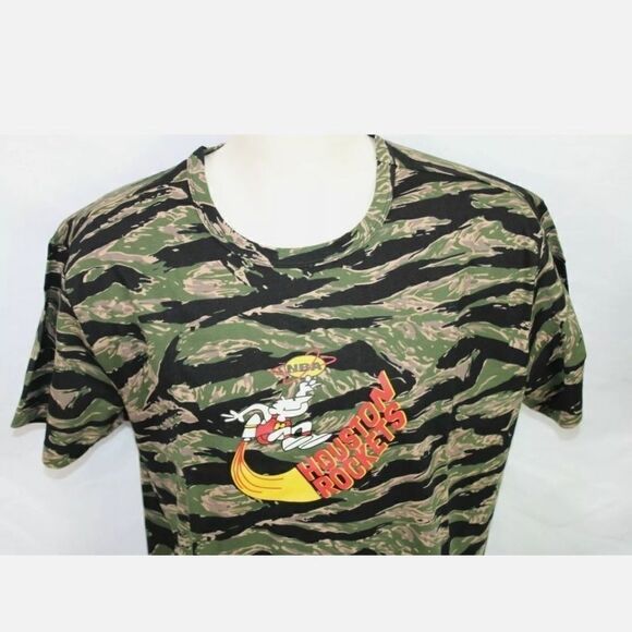 Mitchell & Ness NBA Houston Rockets Tiger Camo Ove - Picture 7 of 12